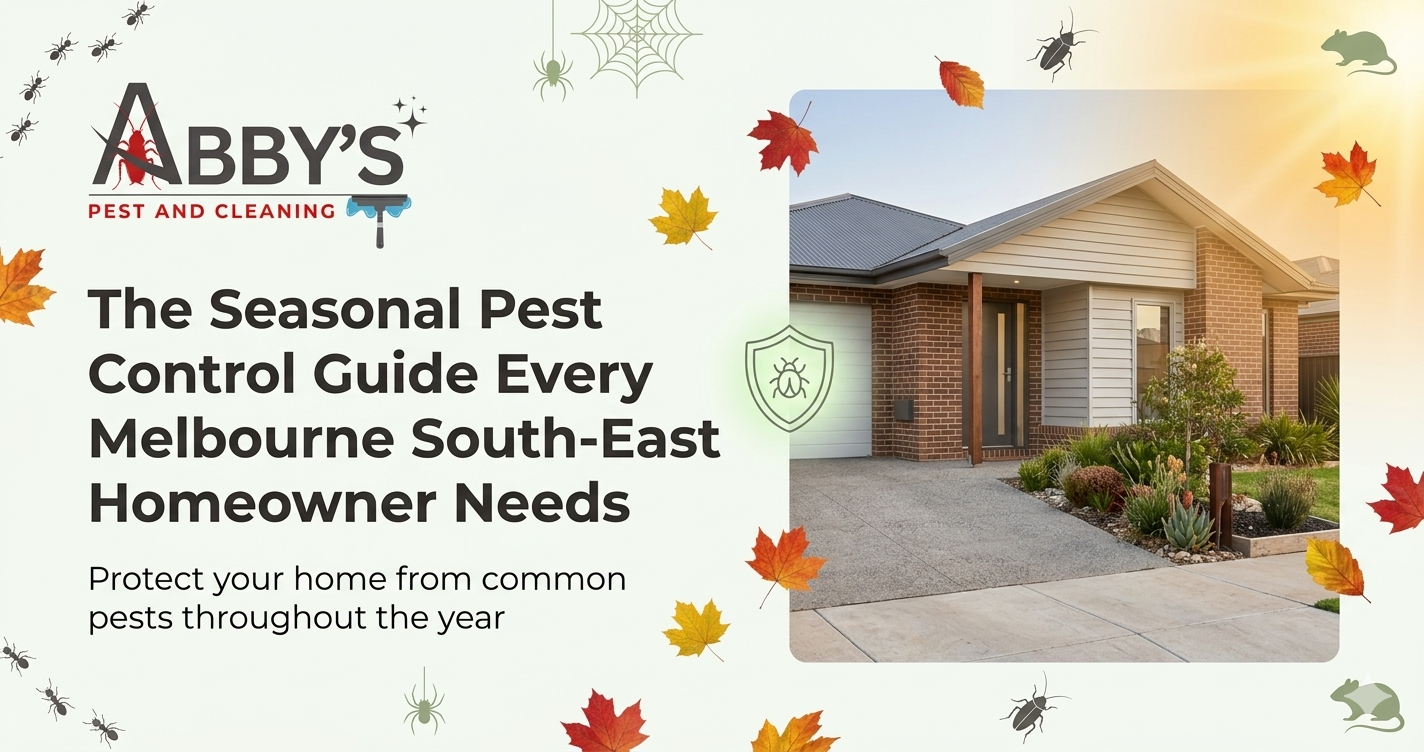 The Seasonal Pest Control Guide Every Melbourne South-East Homeowner Needs