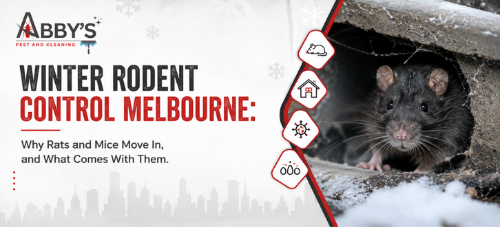 Winter Rodent Control Melbourne: Why Rats and Mice Move In, and What Comes With Them